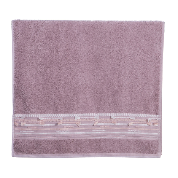 Πετσέτα Χεριών (30x50) Nef-Nef Homeware Keylan Mauve 500gsm
