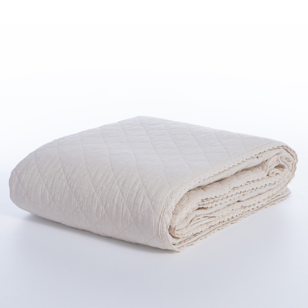 Κουβερλί Υπέρδιπλο (230x240) Nef-Nef Homeware Serenity Bruno Ecru