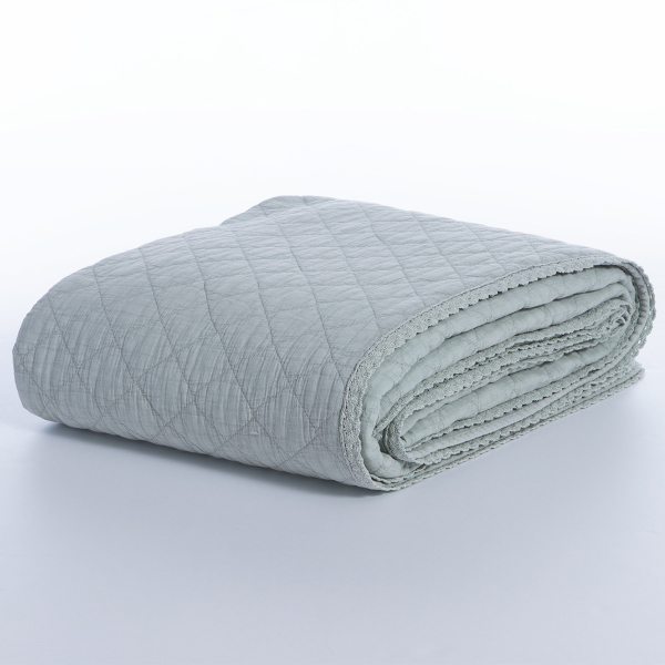 Κουβερλί Υπέρδιπλο (230x240) Nef-Nef Homeware Serenity Bruno Mint