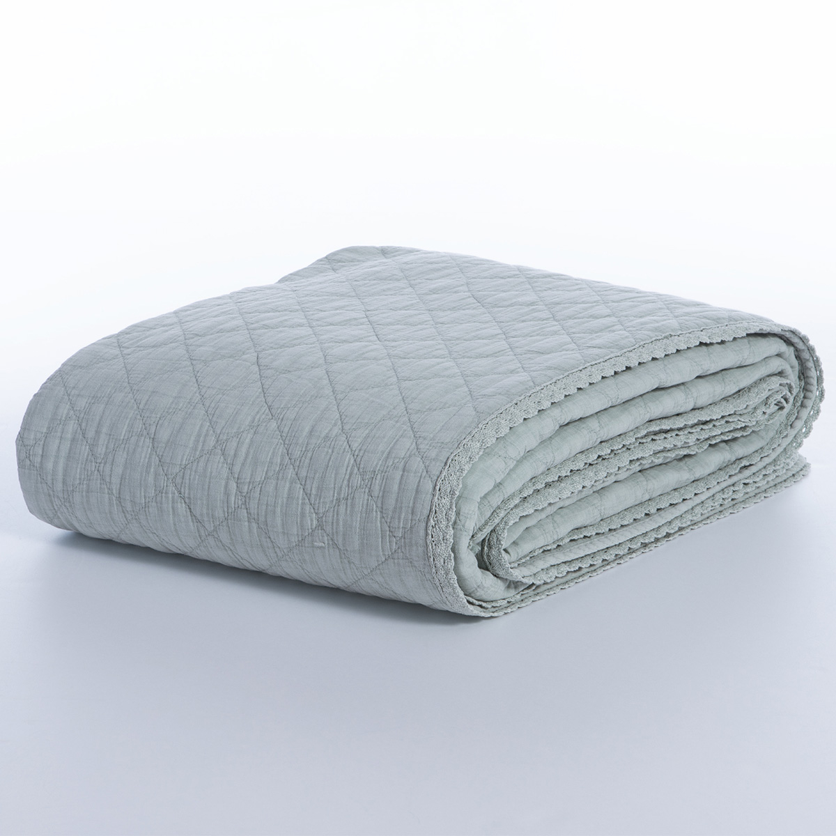 Κουβερλί Υπέρδιπλο (230X240) Nef-Nef Homeware Serenity Bruno Mint Home Λευκά Είδη Κρεβατοκάμαρας Υπέρδιπλα Spitishop