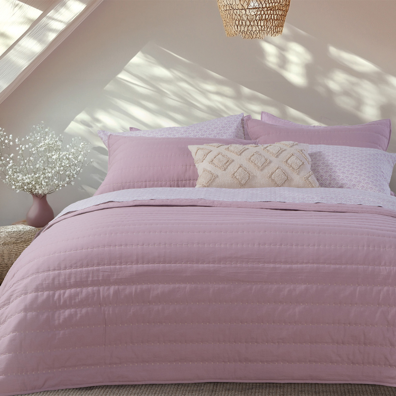 Κουβερλί Υπέρδιπλο (230x240) Nef-Nef Homeware Colorfull Lilac