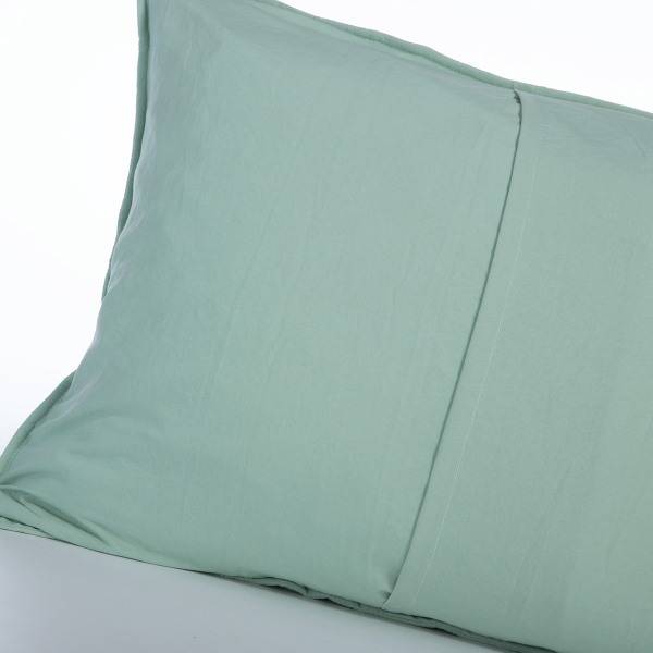 Ζεύγος Μαξιλαροθήκες Καπιτονέ (52x72) Nef-Nef Homeware Valia Green