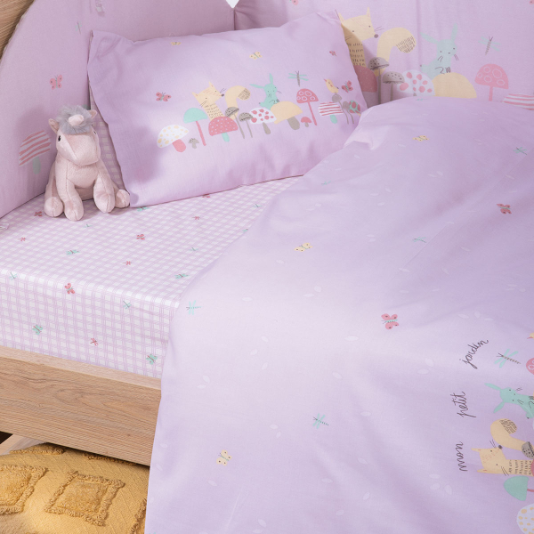 Σεντόνια Κούνιας (Σετ) Nef-Nef Homeware Mon Petit Jardin