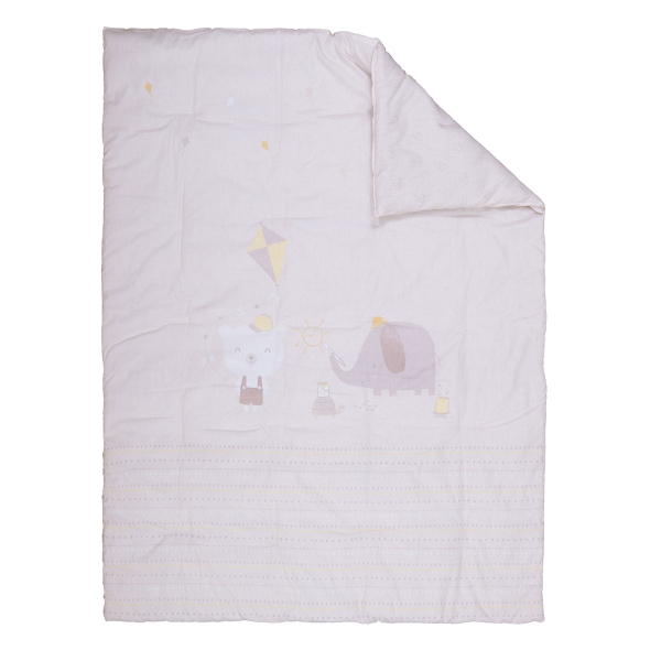 Κουβερλί Κούνιας (110x140) 2 Όψεων Nef-Nef Homeware Happy Days