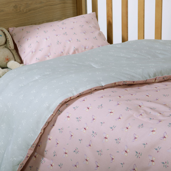 Κουβερλί Κούνιας (110x140) 2 Όψεων Nef-Nef Homeware Wings Of Joy