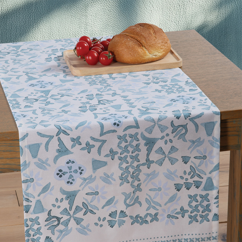 Τραβέρσα (45x140) Nef-Nef Homeware Blue Cyaner