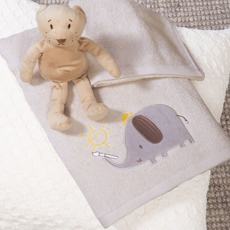 Βρεφικές Πετσέτες (Σετ 2τμχ) Nef-Nef Homeware Happy Days 420gsm