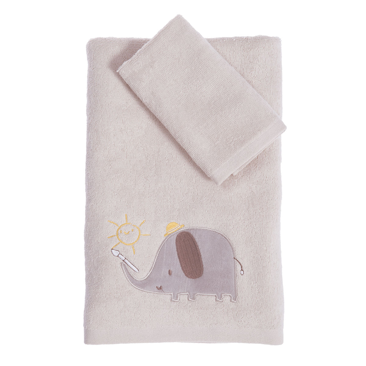 Παιδικές Πετσέτες (Σετ 2Τμχ) Nef-Nef Homeware Happy Days 420Gsm Home Βρεφικά Προίκα Μωρού - Βρεφικές Spitishop
