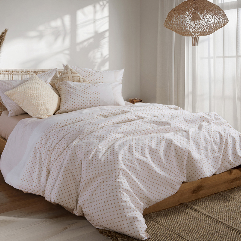 Σεντόνια Υπέρδιπλα (Σετ) Nef-Nef Homeware Smart Donter Beige