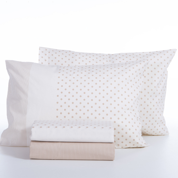 Σεντόνια Υπέρδιπλα (Σετ) Nef-Nef Homeware Smart Donter Beige