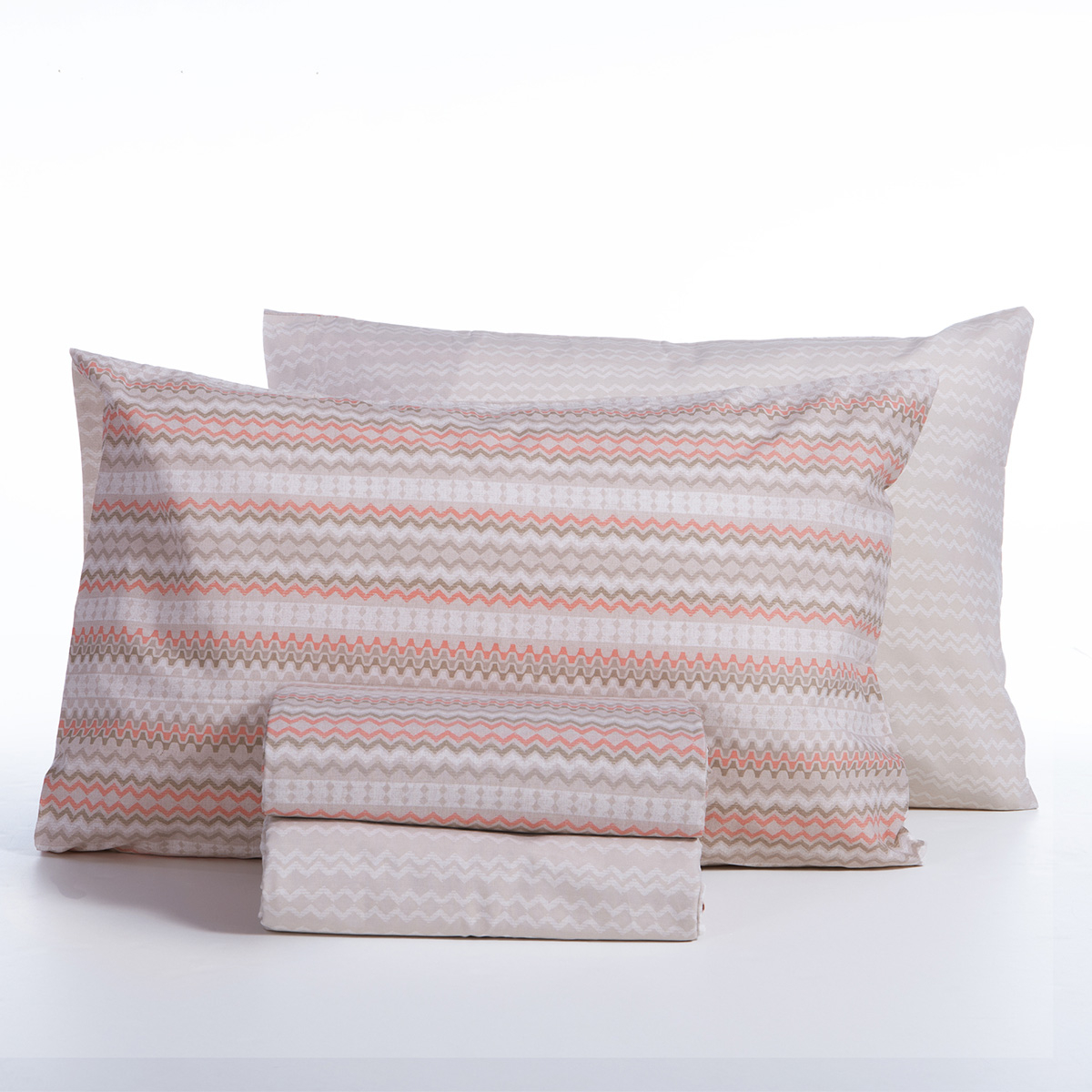 Σεντόνια Υπέρδιπλα (Σετ) Nef-Nef Homeware Smart Quantro Beige Χωρις Λαστιχο 240X270 Home Λευκά Είδη Κρεβατοκάμαρας Spitishop
