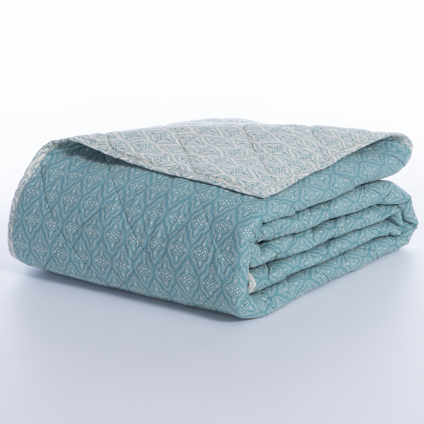 Κουβερλί Υπέρδιπλο (230x240) 2 Όψεων Nef-Nef Homeware Blue Sorento