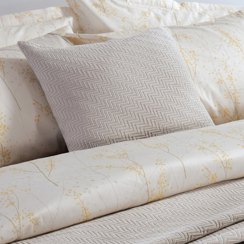 Διακοσμητική Μαξιλαροθήκη (50x50) Nef-Nef Homeware Chevie Linen