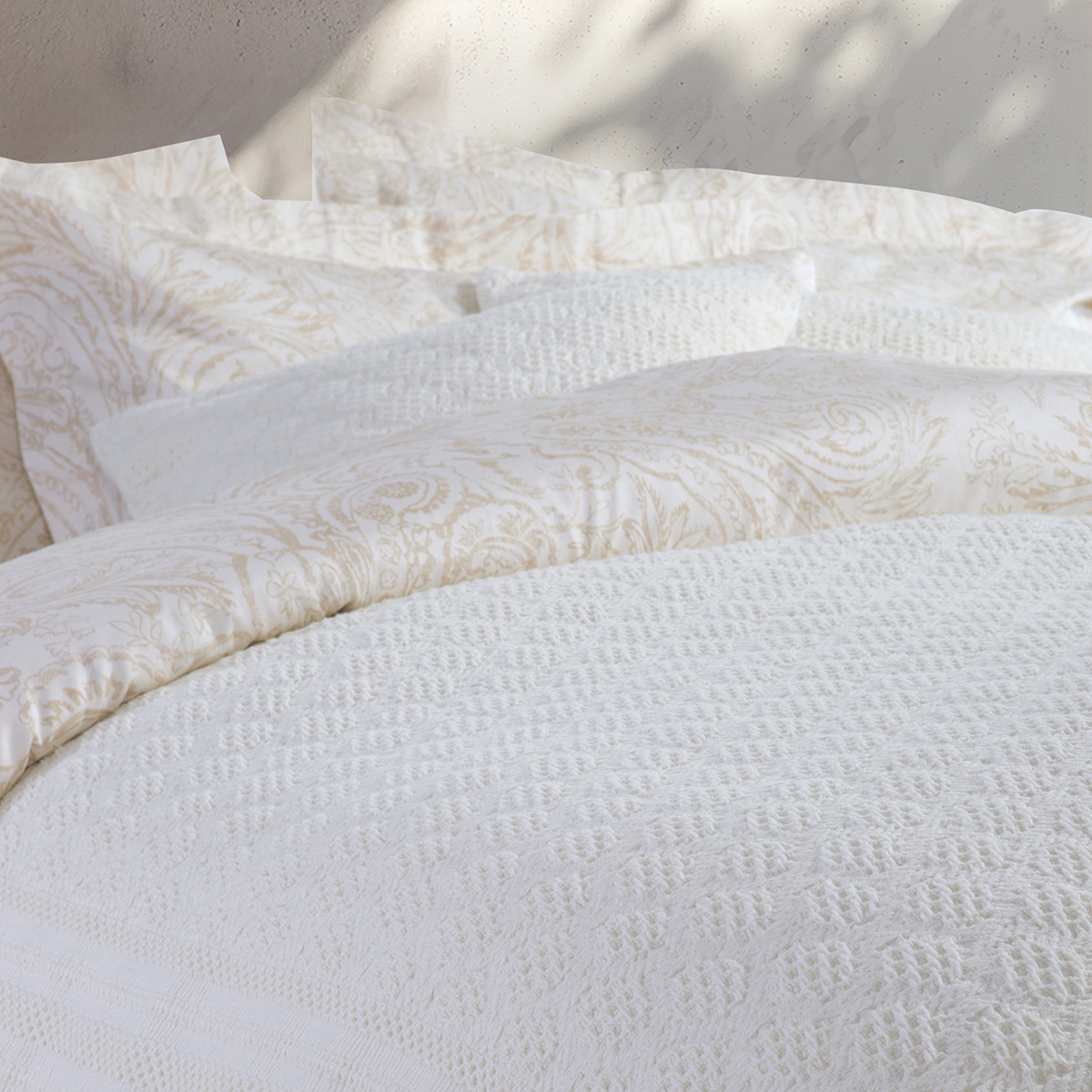 Κουβερτόριο Υπέρδιπλο (230X250) Nef-Nef Homeware Premium Vendora Home Λευκά Είδη Μόδα Γάμου Νυφικά Κουβερλί Spitishop