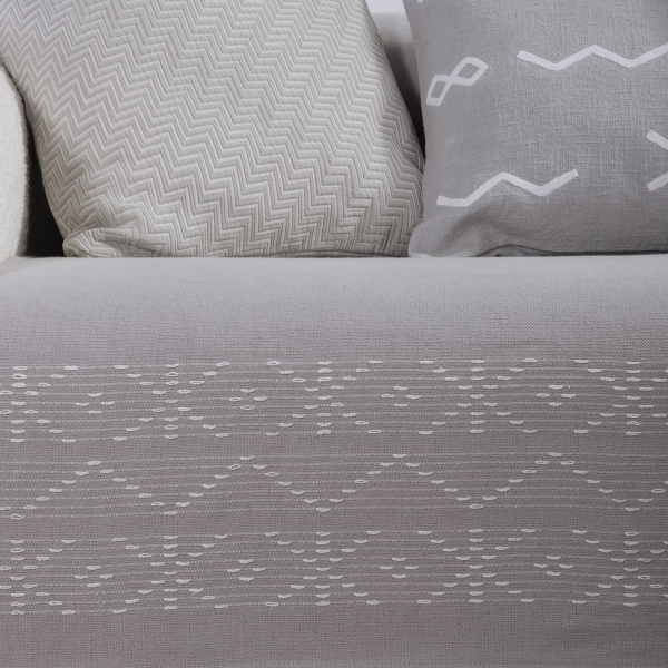 Ριχτάρι Καναπέ Διθέσιου (180x250) Nef-Nef Homeware Create Grey