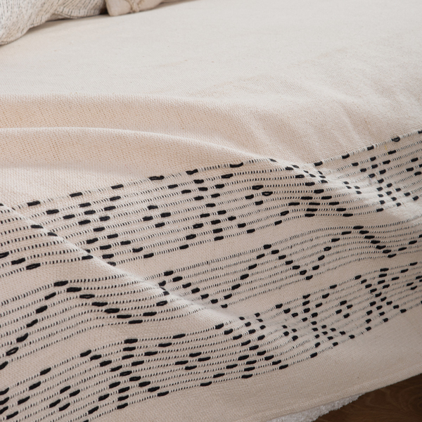 Ριχτάρι Καναπέ Τριθέσιου (180x300) Nef-Nef Homeware Create Ecru