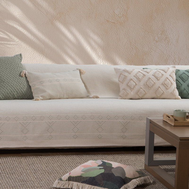 Ριχτάρι Καναπέ Διθέσιου (180x250) Nef-Nef Homeware Resan Mint