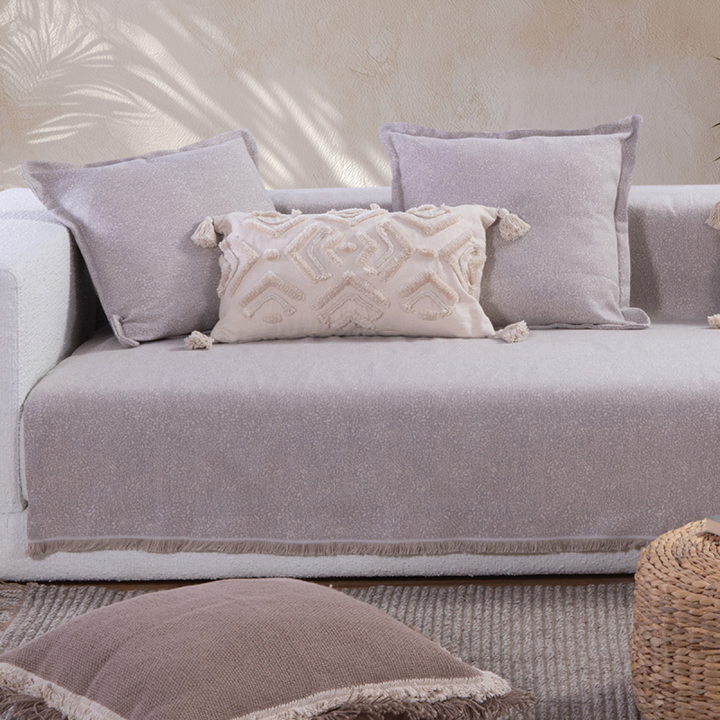 Ριχτάρι Καναπέ Διθέσιου (170x250) Nef-Nef Homeware Aronia Sand