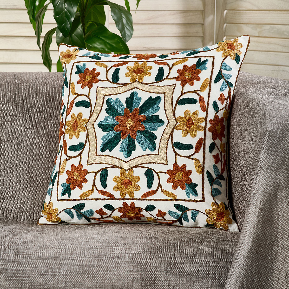 Whitegg Διακοσμητική Μαξιλαροθήκη (45x45) Whitegg D0307