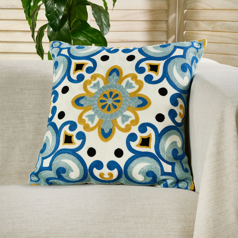 Διακοσμητική Μαξιλαροθήκη (45x45) Whitegg D0312