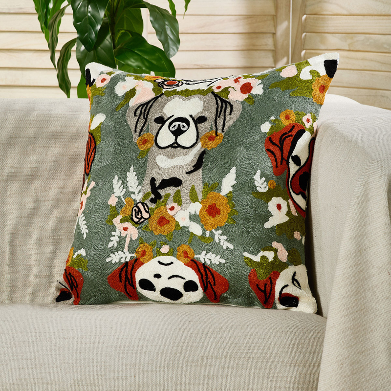 Διακοσμητική Μαξιλαροθήκη (45x45) Whitegg D0314