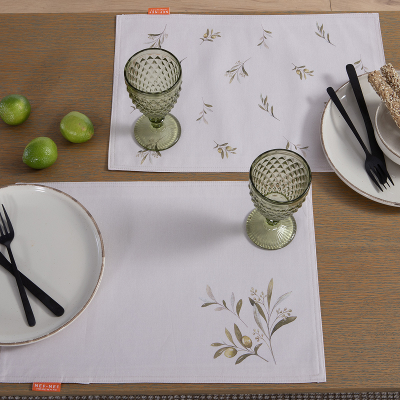 Σουπλά 2 Όψεων (33x48) Nef-Nef Homeware Olive