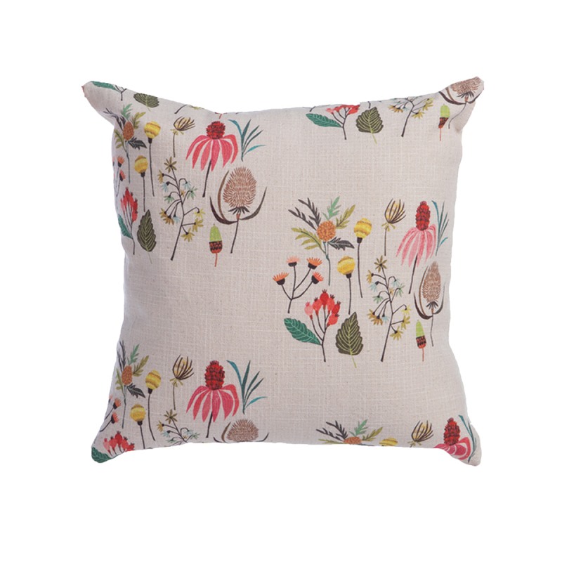 Διακοσμητική Μαξιλαροθήκη (45x45) Nef-Nef Homeware Flori