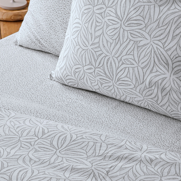 Σεντόνια King Size (Σετ) Kentia Versus Posidonia 22 Grey