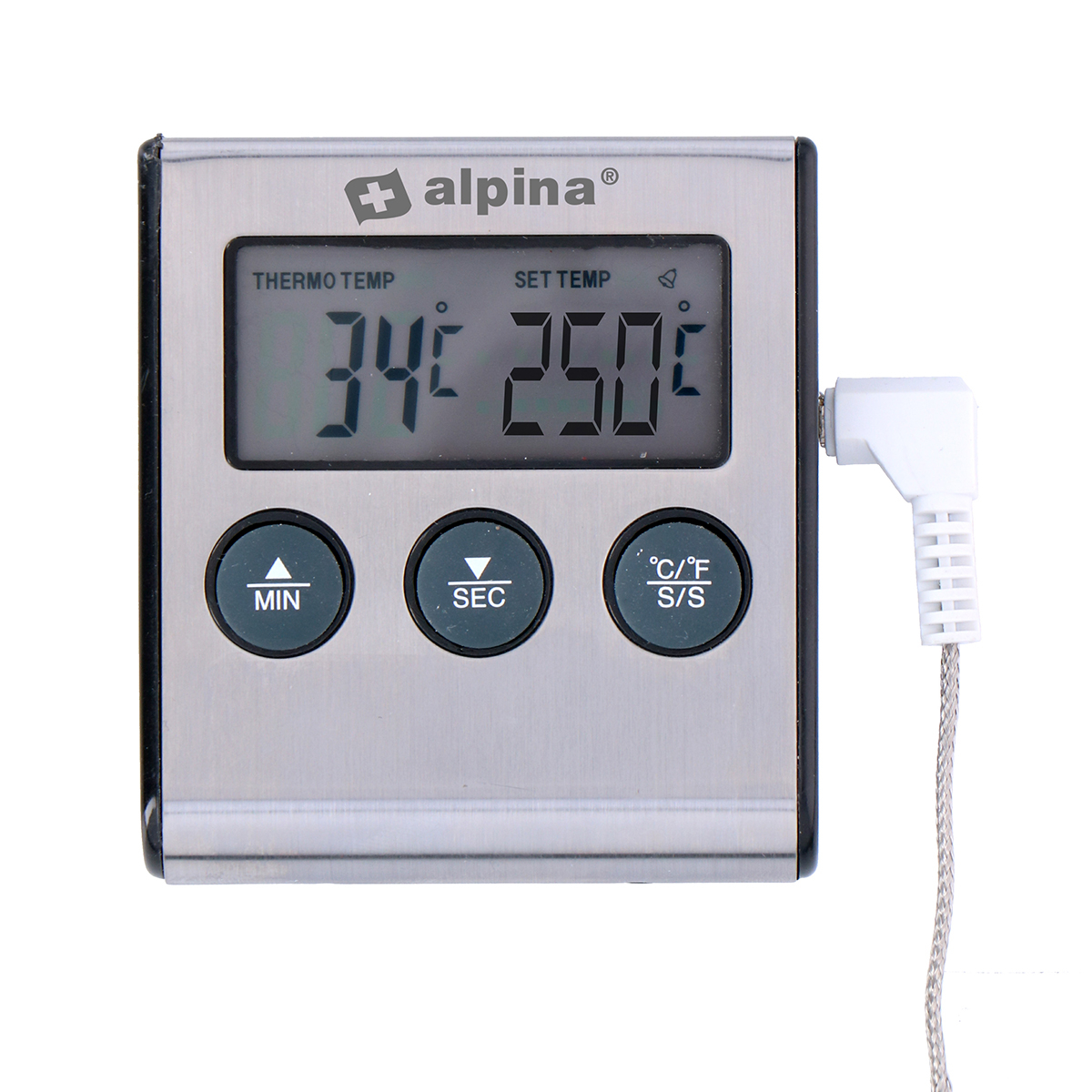Θερμόμετρο Μαγειρικής Ψηφιακό 80Εκ Alpina 871125215140 Home Μαγειρική - Ζαχαροπλαστική Εργαλεία Κουζίνας Spitishop