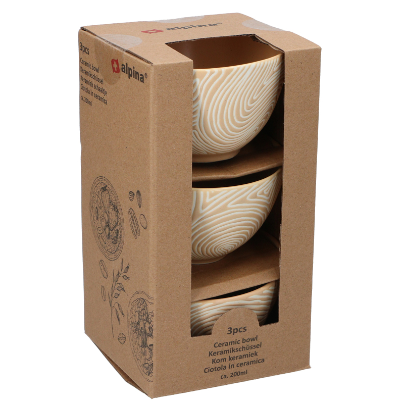 Μπωλ (Σετ 3τμχ) Alpina 871125225854