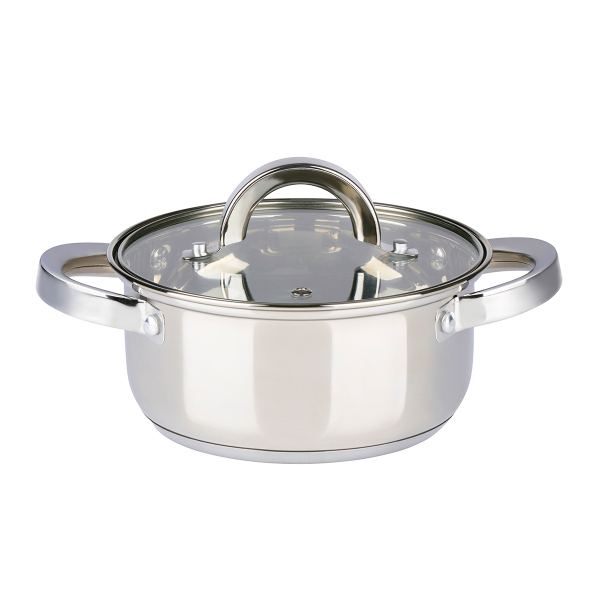 Κατσαρόλες Ανοξείδωτες (Σετ 7τμχ) Alpina 871125225936