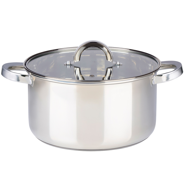 Κατσαρόλες Ανοξείδωτες (Σετ 7τμχ) Alpina 871125225936