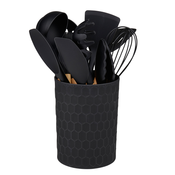 Κουτάλες Μαγειρικής + Βάση (Σετ 12τμχ) Alpina 871125233243