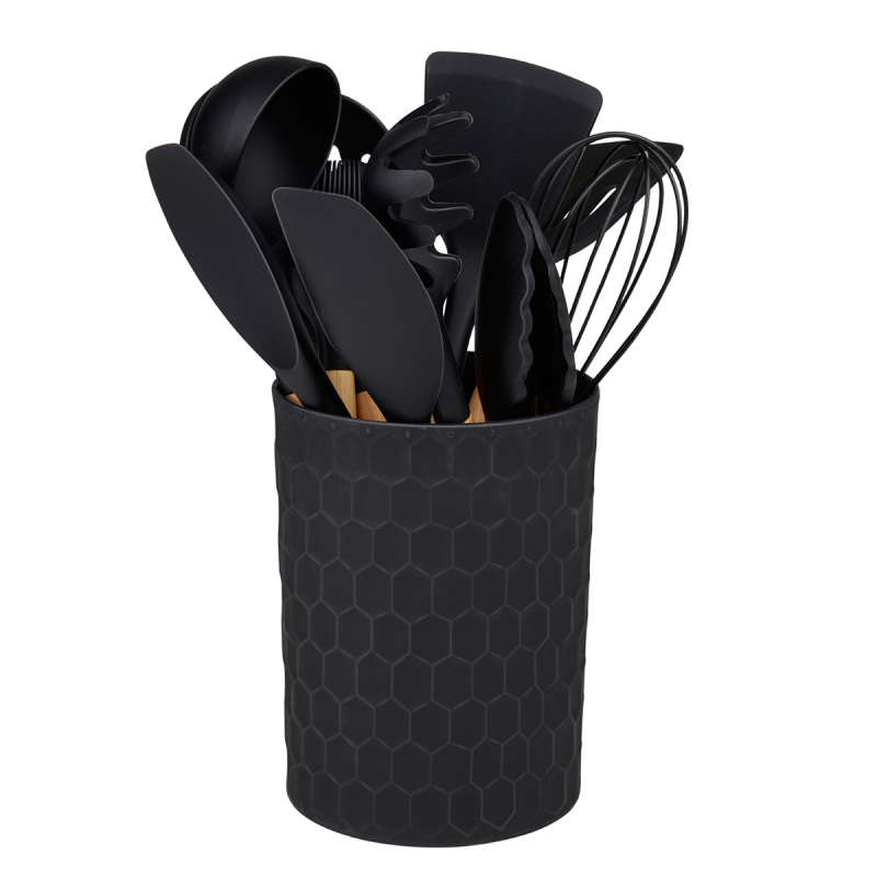 Κουτάλες Μαγειρικής + Βάση (Σετ 12τμχ) Alpina 871125233243