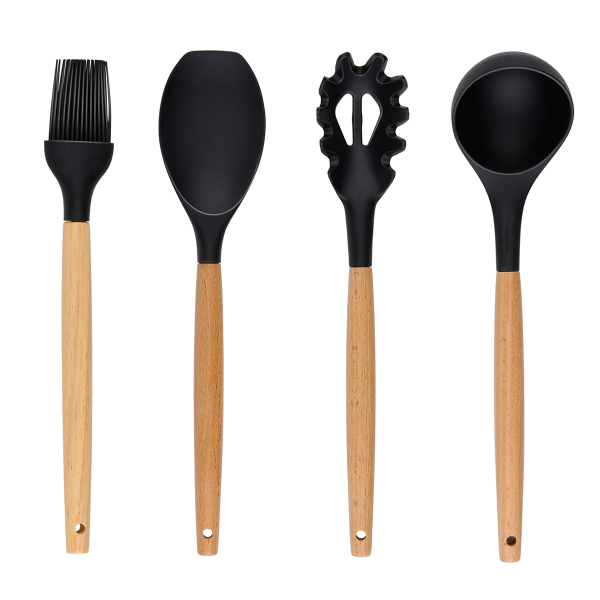 Κουτάλες Μαγειρικής + Βάση (Σετ 12τμχ) Alpina 871125233243