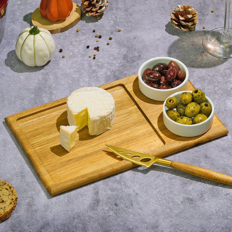 Πλατώ Σερβιρίσματος Με 2 Μπωλάκια (30x18) Alpina 871125235834