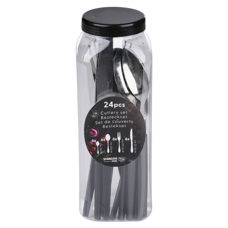 Μαχαιροπίρουνα (Σετ 24τμχ) Alpina 871125249954 Black