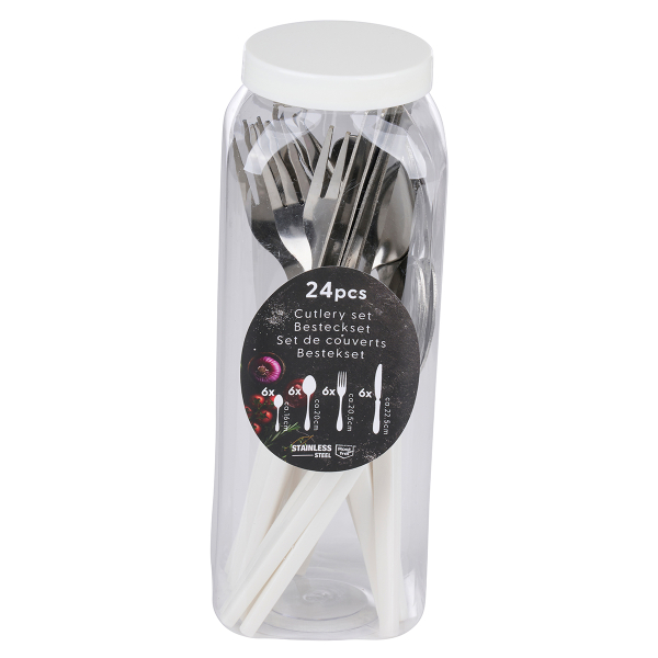 Μαχαιροπίρουνα (Σετ 24τμχ) Alpina 871125249954 White