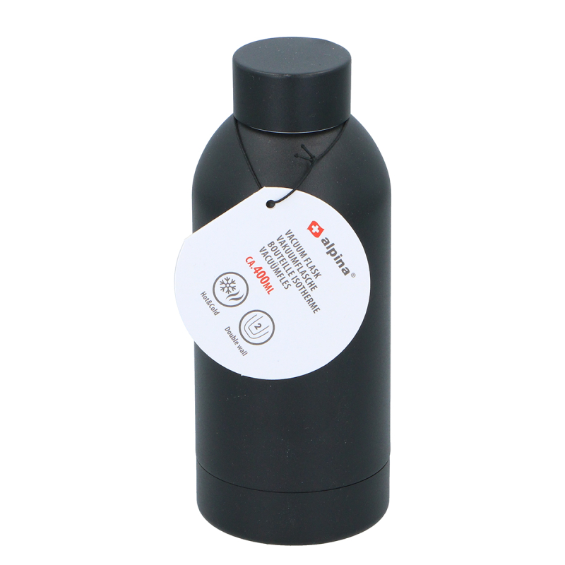 Μπουκάλι Θερμός 400ml Alpina 871125250673 Black