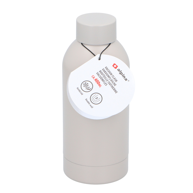 Μπουκάλι Θερμός 400ml Alpina 871125250673 Beige