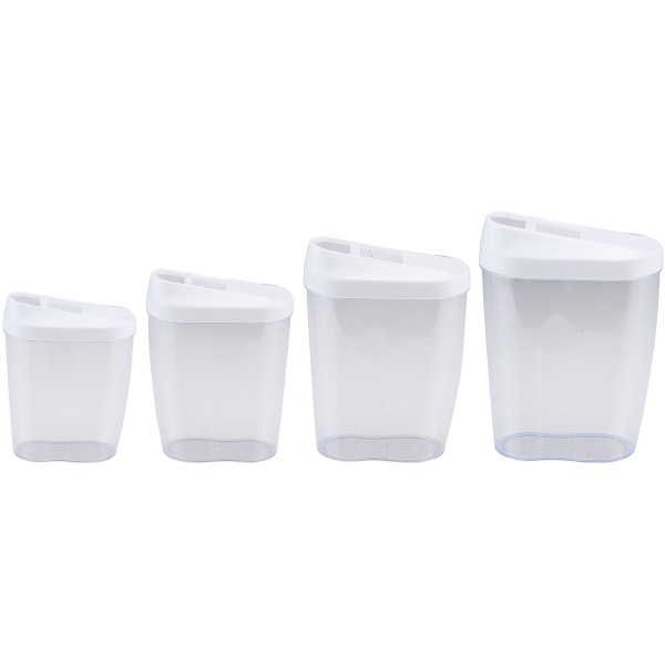 Δοχεία Αποθήκευσης (Σετ 4τμχ) Alpina 871125255260 White