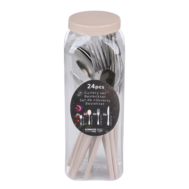 Μαχαιροπίρουνα (Σετ 24τμχ) Alpina 871125249954 Beige