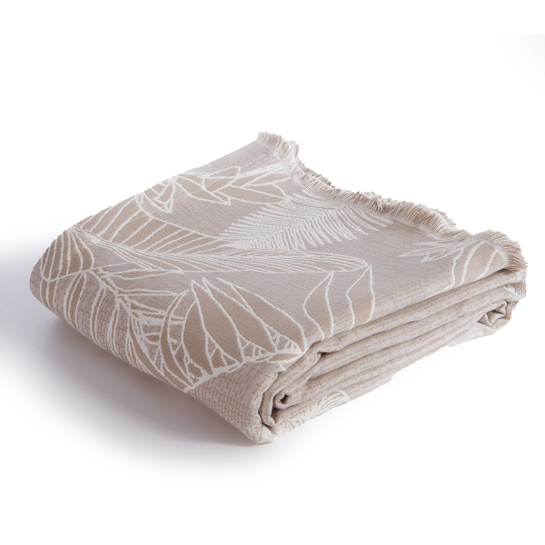 Ριχτάρι Καναπέ Διθέσιου (170x250) Nef-Nef Homeware Grow Beige