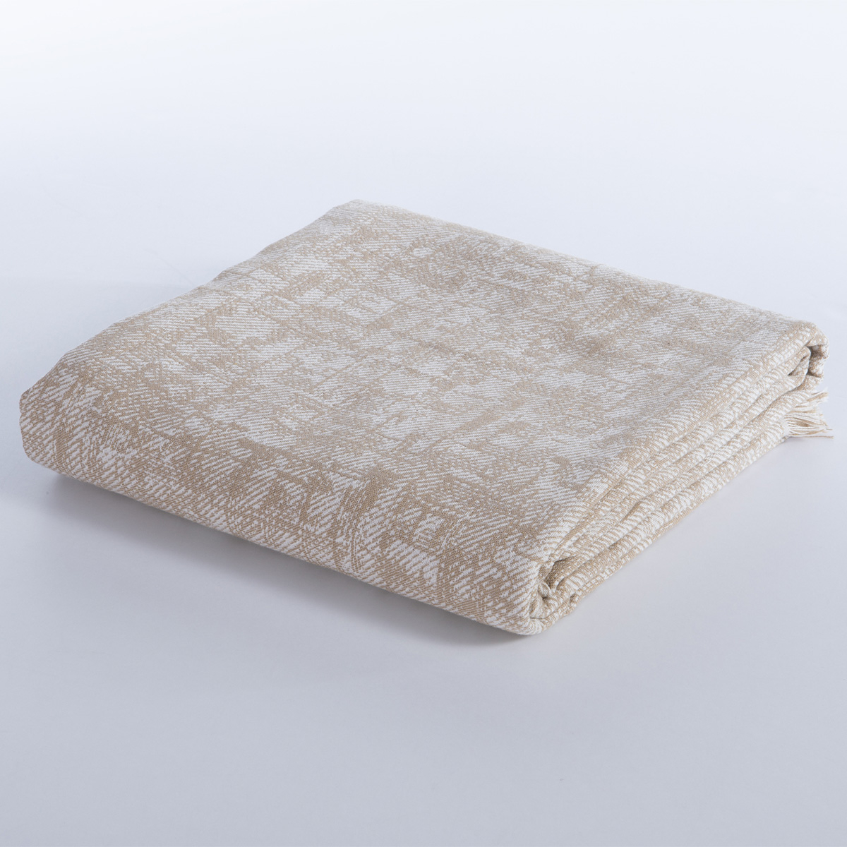 Ριχτάρι Καναπέ Διθέσιου (170X250) Nef-Nef Homeware Garcia Beige Home Λευκά Είδη Σαλονιού Ριχτάρια Spitishop