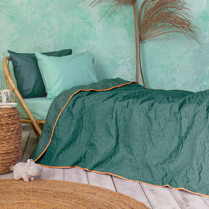 Κουβερλί Μονό (160x240) Nima Kids Tuggle Green