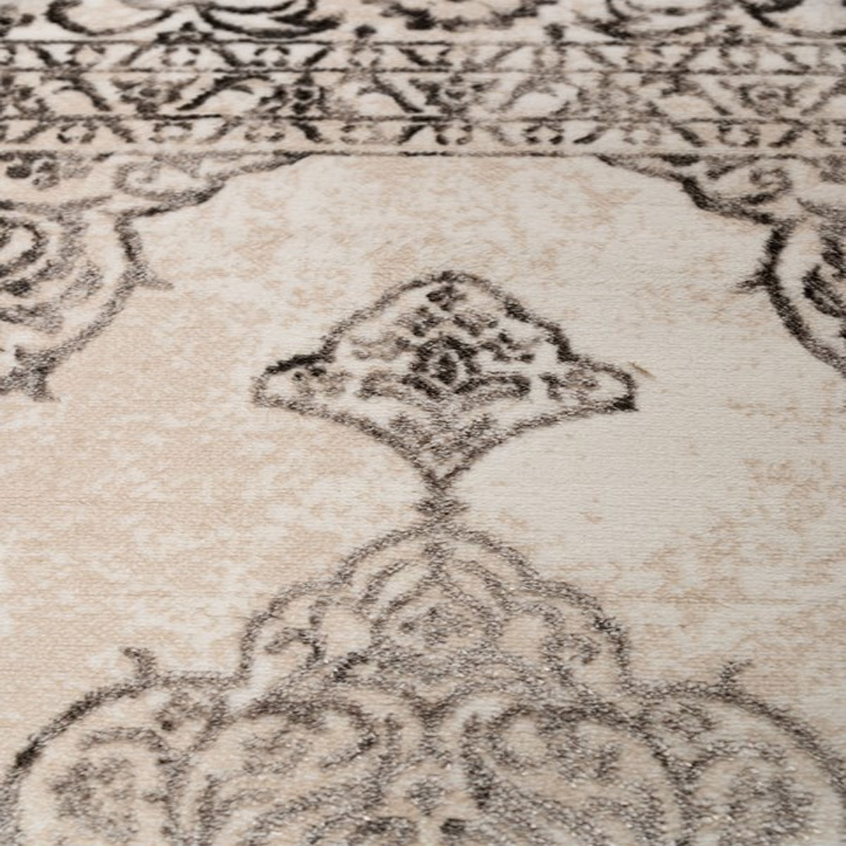 Χαλί All Season (160X230) Βιοκαρπέτ Gossip 6185A White Vizon Home Χαλιά Σαλονιού Spitishop