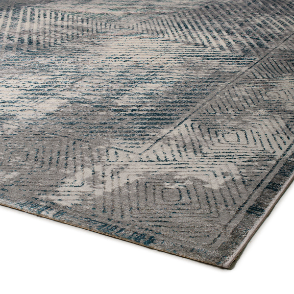 Χαλί Διαδρόμου (67x140) Βιοκαρπέτ Gossip 8300A Grey Blue