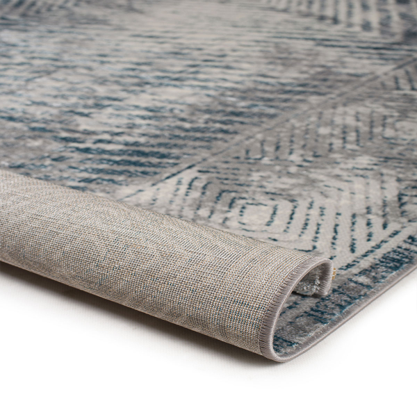 Χαλί Διαδρόμου (67x140) Βιοκαρπέτ Gossip 8300A Grey Blue