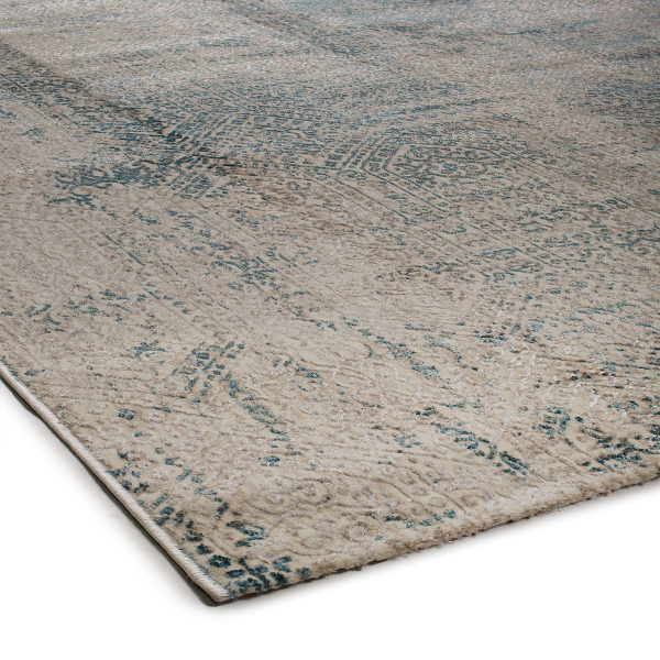 Χαλί Διαδρόμου (67x220) Βιοκαρπέτ Gossip 9186A Cream Blue