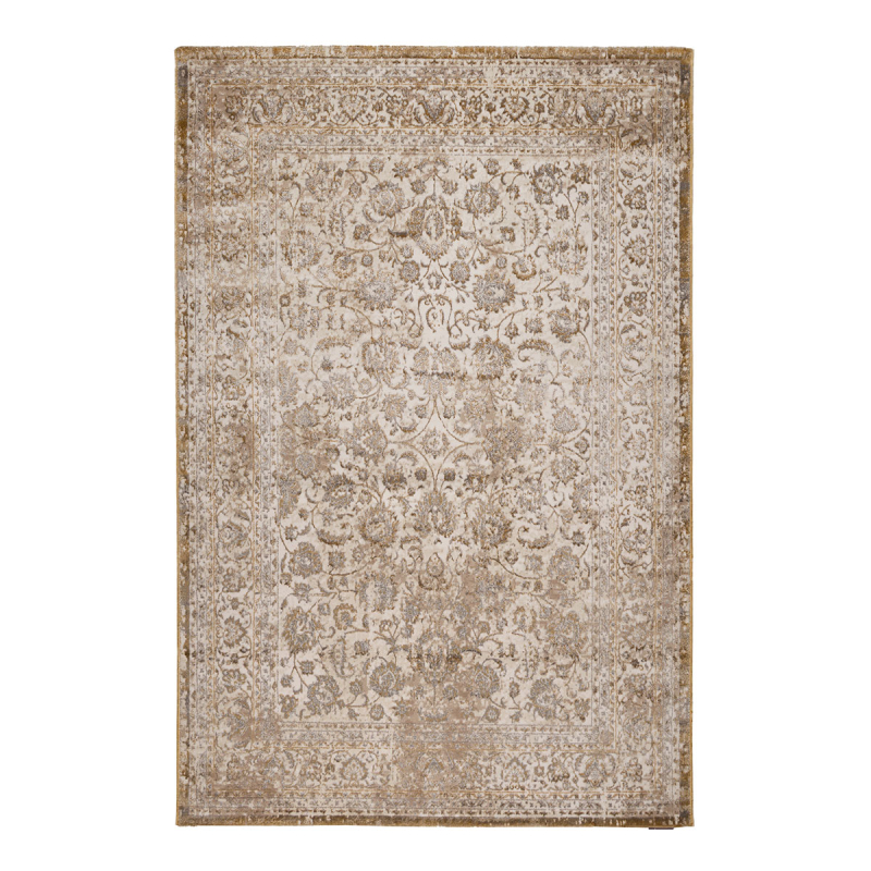 Χαλί All Season (140x200) Βιοκαρπέτ Gossip 8504A White Gold